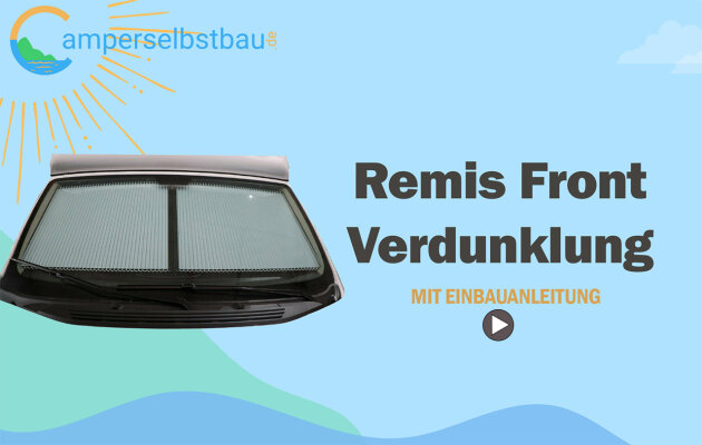 Einbau der Remis Frontverdunkelung - 