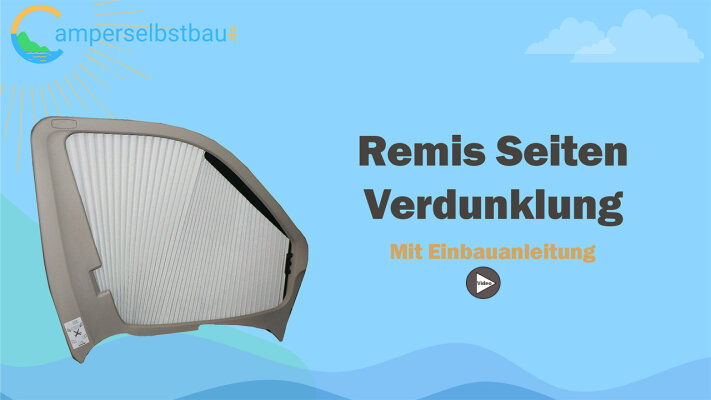 Einbau der Remis Seitenverdunkelung  - 