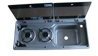 Dometic Kombi 2-flammiges Kochfeld, Spüle mit...