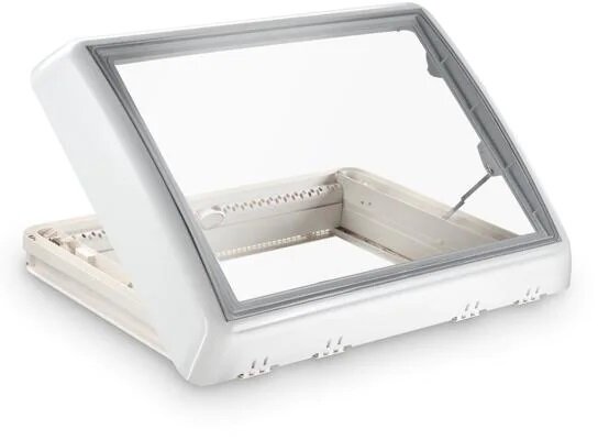 Dometic Midi Heki Style lanterneau/dôme de toit à manivelle, blanc, 500x700mm
