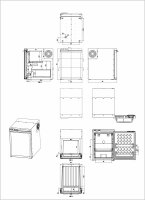 PrimaCamp CR 50 Kühlschrank 50 Liter