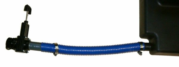 PVC-Absperrschieber / Zugschieber SET - Abwassertank entleeren