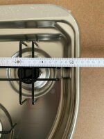 Dometic Edelstahl-Gaskocher, 3-flammig