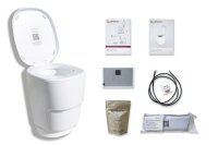 Clesana C1 wasserlose Toilette versch. Sockel