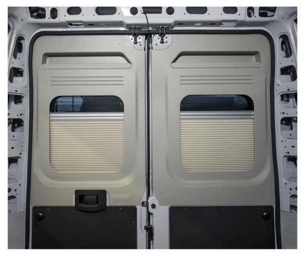 Remis Doppelrollo Kunststoffverkleidung Hecktür Beifahrerseite