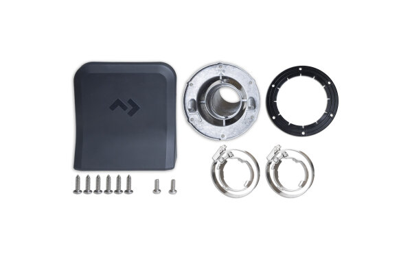 Dometic Twinboost EDB - Conduit dévacuation dair avec cache pour cheminée