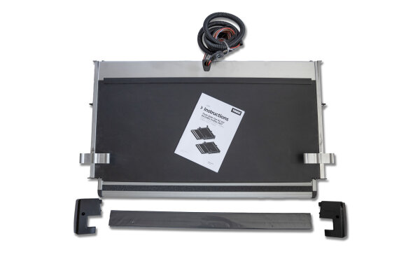 Réservoir eaux usées 75L pour camping-car, fixation sous plancher, diff. options