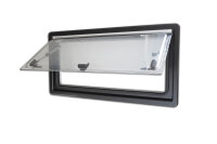 PrimeVanFenêtre à battant 900×450mm Double vitrage Pour camping-car