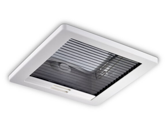 Dometic Mini Heki Style lanterneau 400 x 400 mm, 25 mm, avec aération forcée