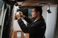 Einbauservice Sitzuntergestell, Drehkonsole + Sitz