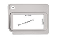 Kunststoffverkleidung: Schiebetür (BF) mit Fensterausschnitt (14a) Fiat Ducato, Jumper, Boxer,Opel Movano