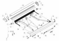 PerfectRoof PR 2000 Markise 375cm