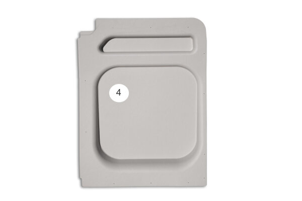 Kunststoffverkleidung: Hecktür  Fiat Ducato, Jumper, Boxer,Movano