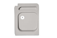 Kunststoffverkleidung: Hecktür  Fiat Ducato, Jumper,...