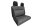 Captain Chair Polstersatz/Sitzpolster - schwarz meliert