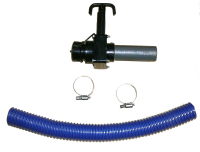 Abwassertank ca. 75 l inkl. Absperrschieber, Halterung...